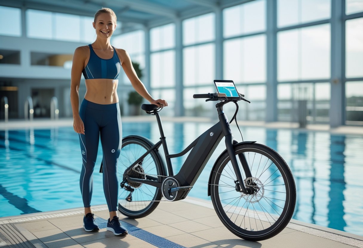 Sådan kombinerer du svømmetræning med elcykel tilbud online